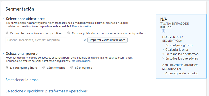 Publicidad en Twitter